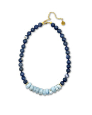 Aquamarine Coral Necklace - T. Randall Jewelry