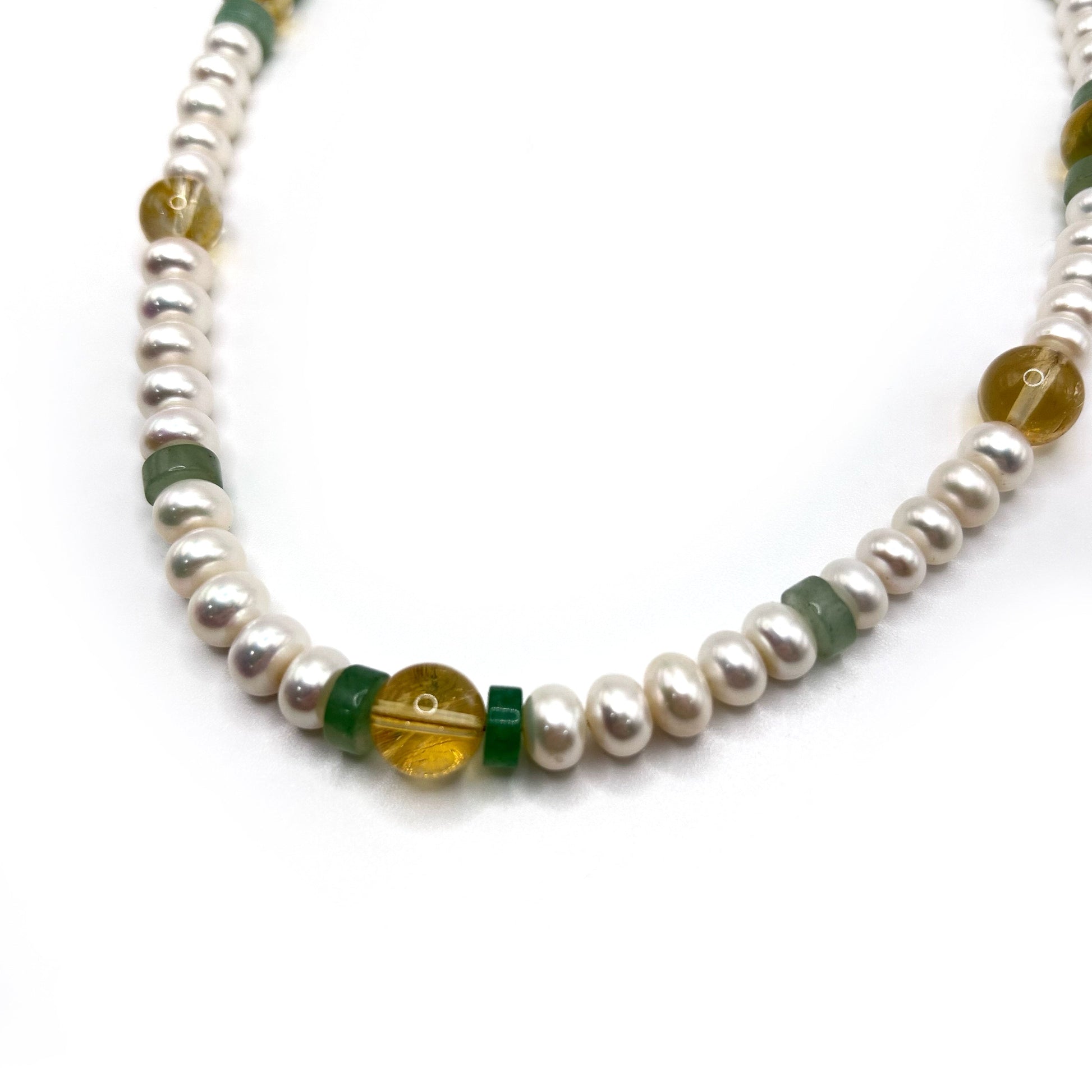 Pearl Mixed Media Necklace - T. Randall Jewelry