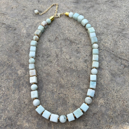 Amazonite Collar Necklace