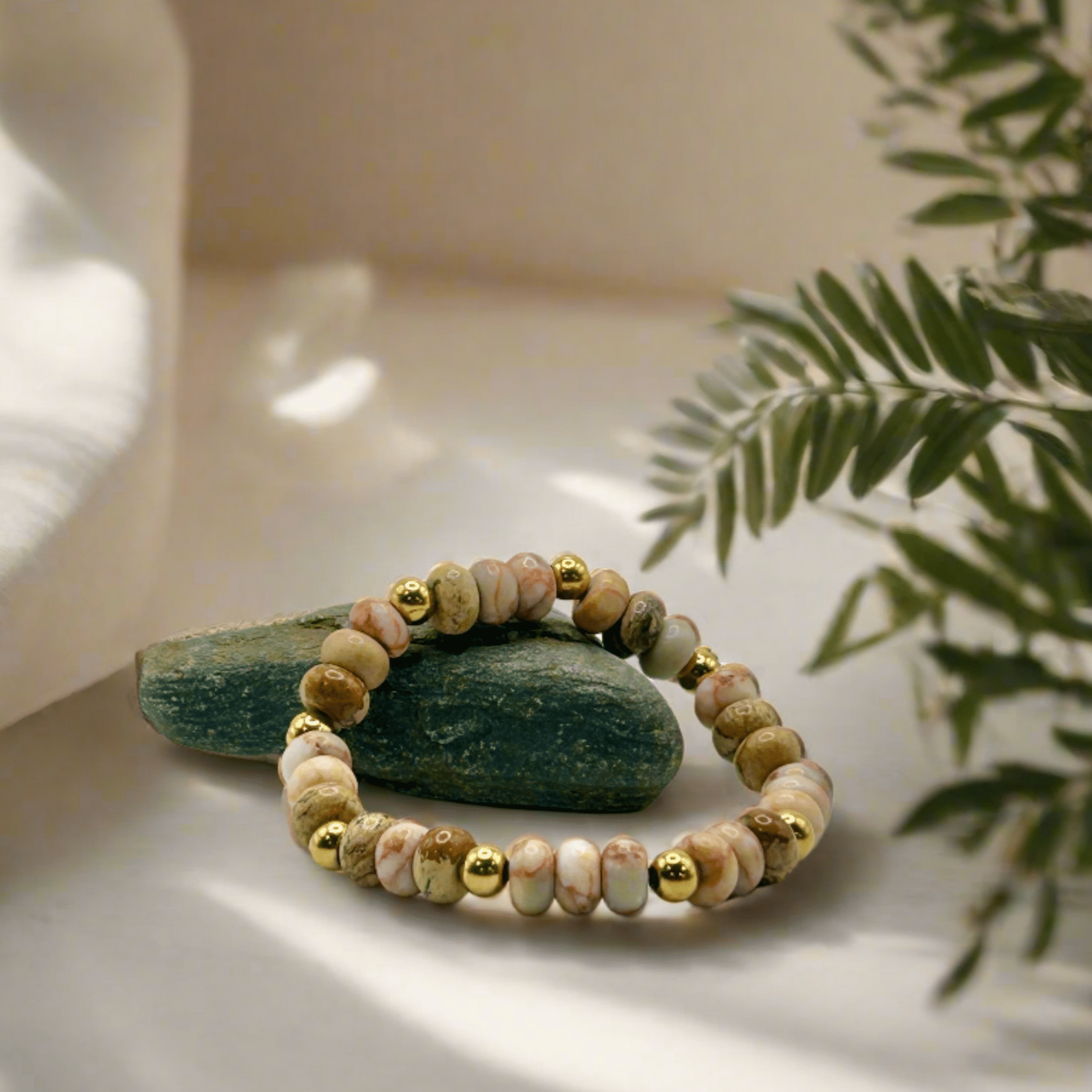 Picasso Jasper Stretch Bracelet - T. Randall Jewelry