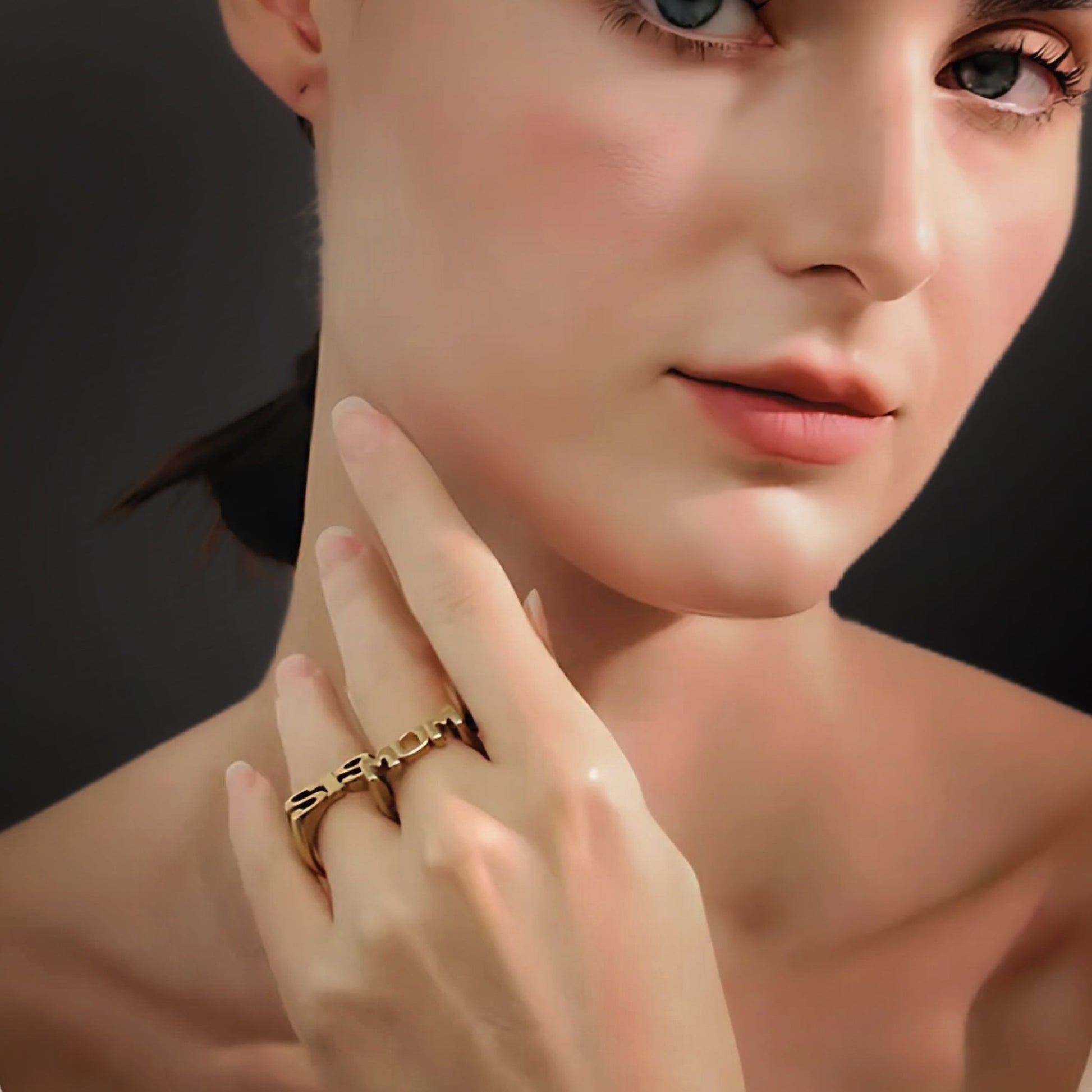 T. Randall Jewelry Family Bonds Ring 18K Gold Plate - T. Randall Jewelry