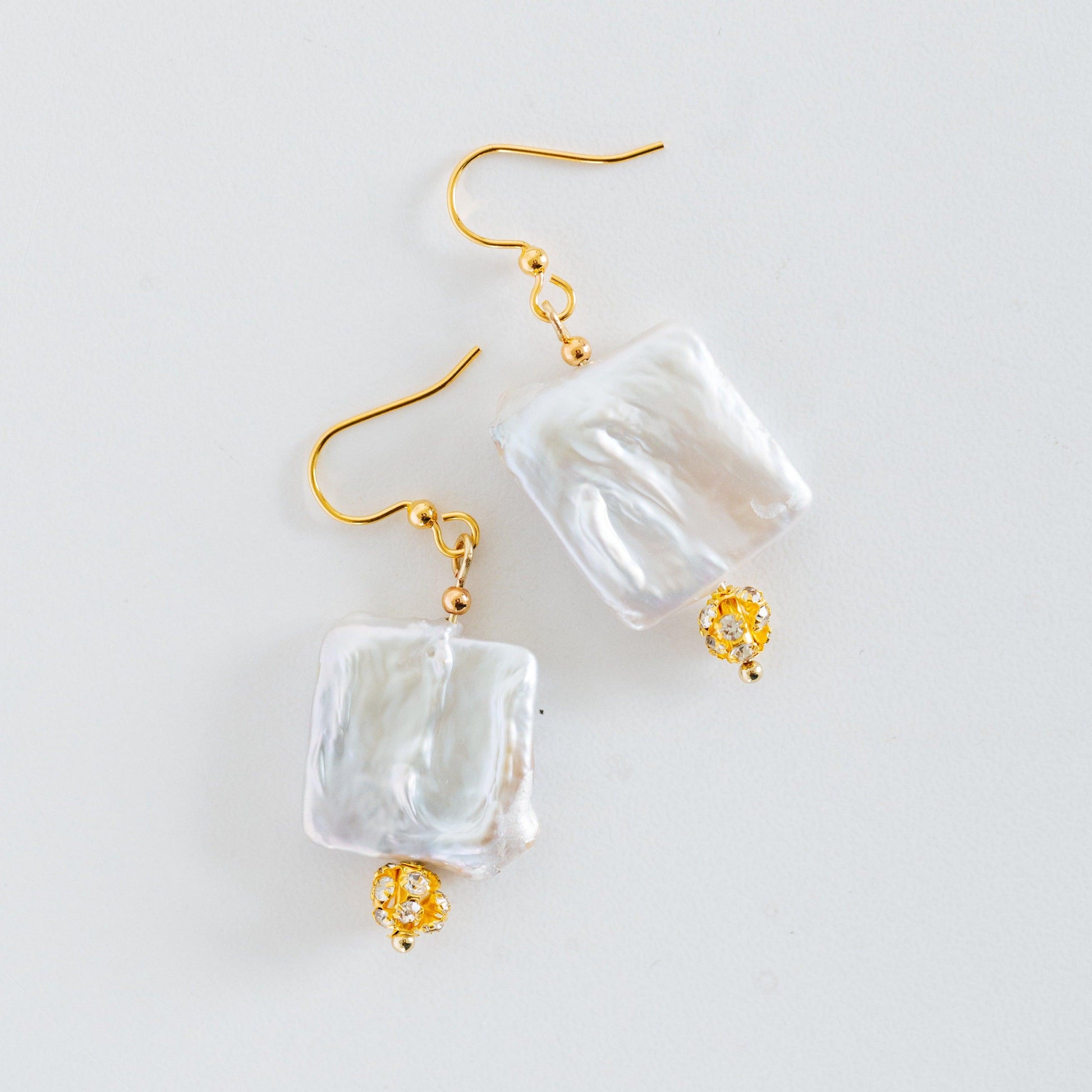 Baroque Pearl Drop Earrings - T. Randall Jewelry
