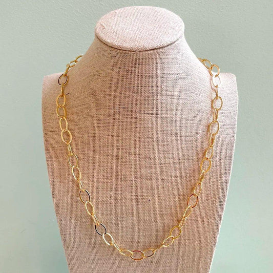 Oval Link Layering Chain Necklace - T. Randall Jewelry