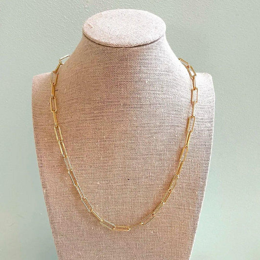 Paperclip Link Layering Chain Necklace - T. Randall Jewelry